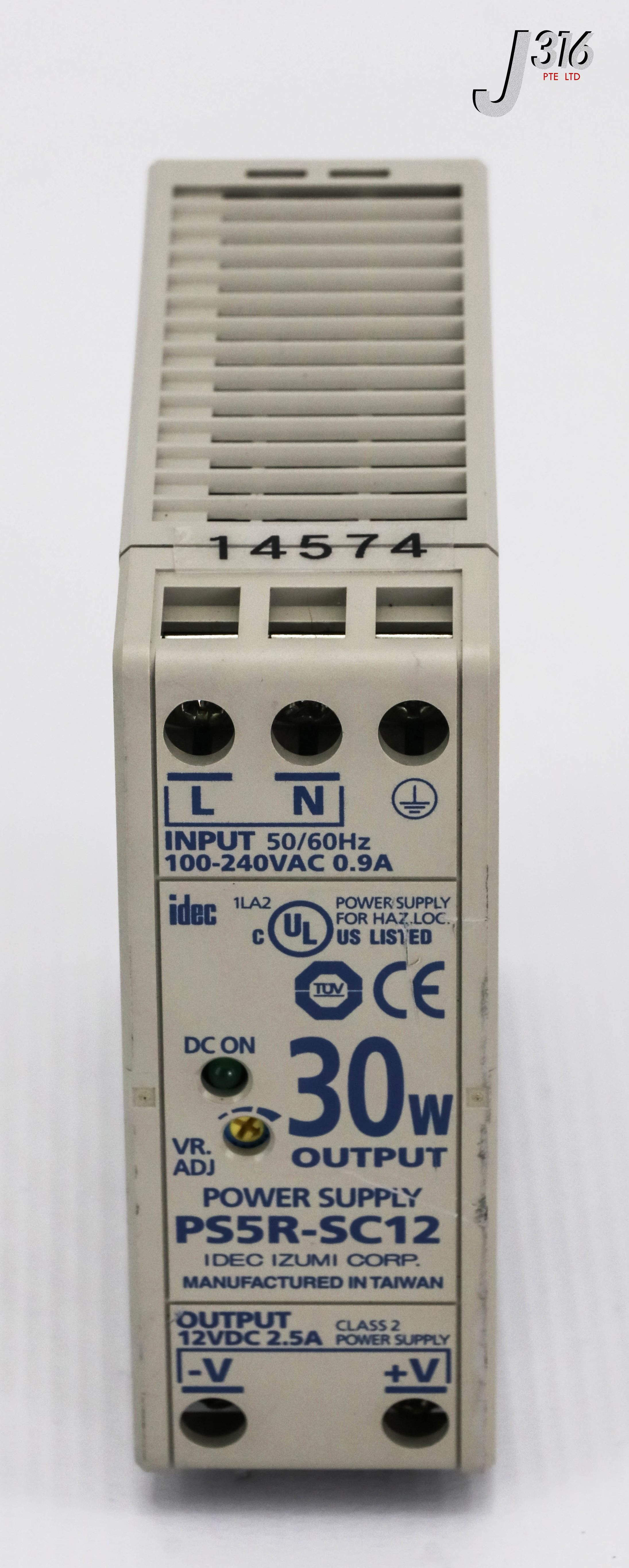 14574 IDEC POWER SUPPLY MODULE, 12VDC 2.5A 30W PS5R-SC12 | eBay